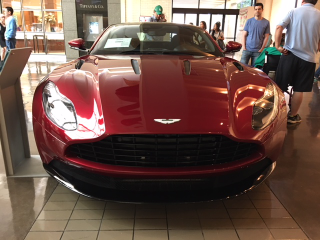 The DB11 in the metal, as gorgeous as I’d hoped.